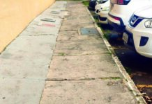 Calçadas inadequadas
